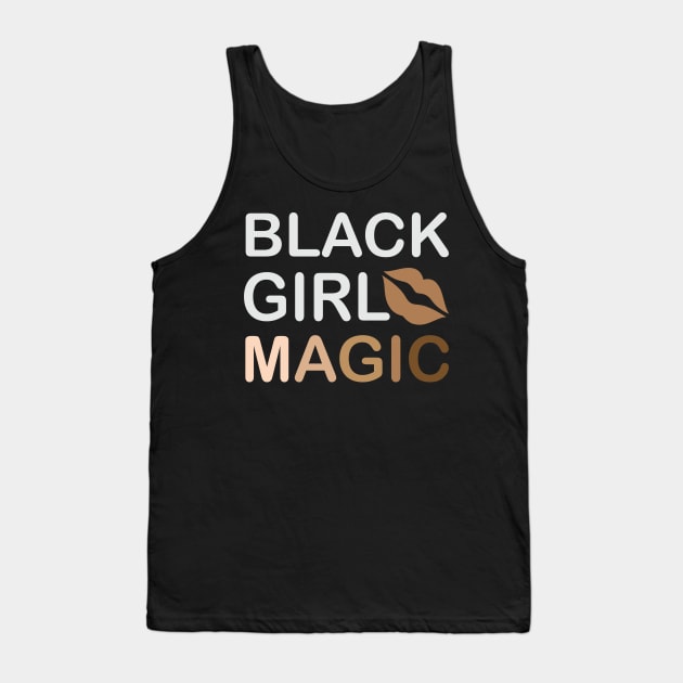 Black Girl Magic, Black History Month, Black Lives Matter, African American History Tank Top by UrbanLifeApparel